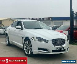 2012 Jaguar XF X250 Premium Luxury Sedan 4dr Spts Auto 8sp 2.2DT [MY12] White A for Sale